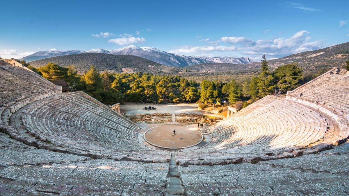דירות Marina'S Bright Getaway - Nafplio Center House מראה חיצוני תמונה